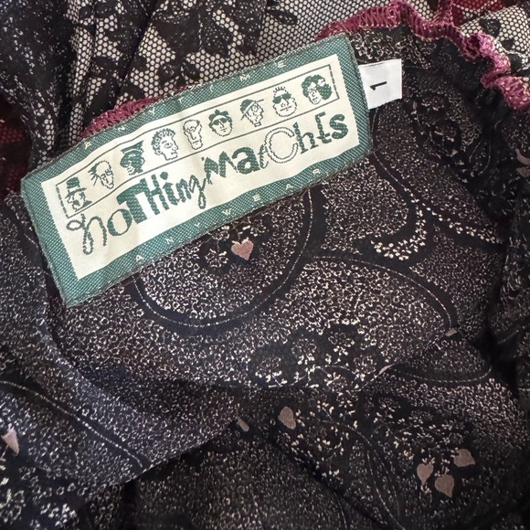 Vintage Boho Nothing Matches Boutique floral 2 pcs sheer skirt set - Picture 15 of 16